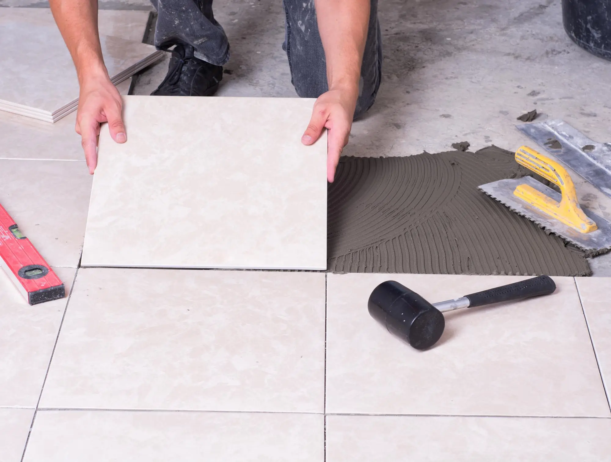 Tile flooring